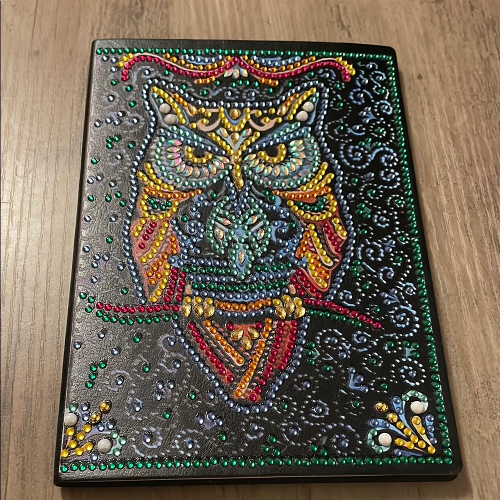Colorful Owl Design Notebook